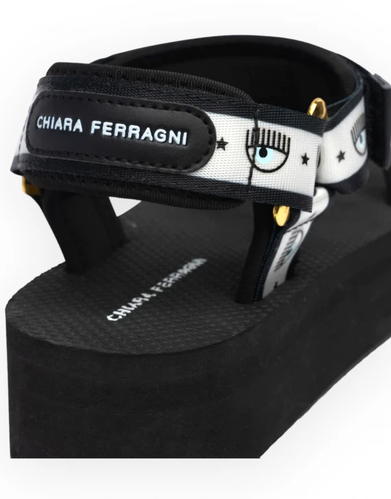 LOGOMANIA SANDAL EVA BLACK ONE STRAP