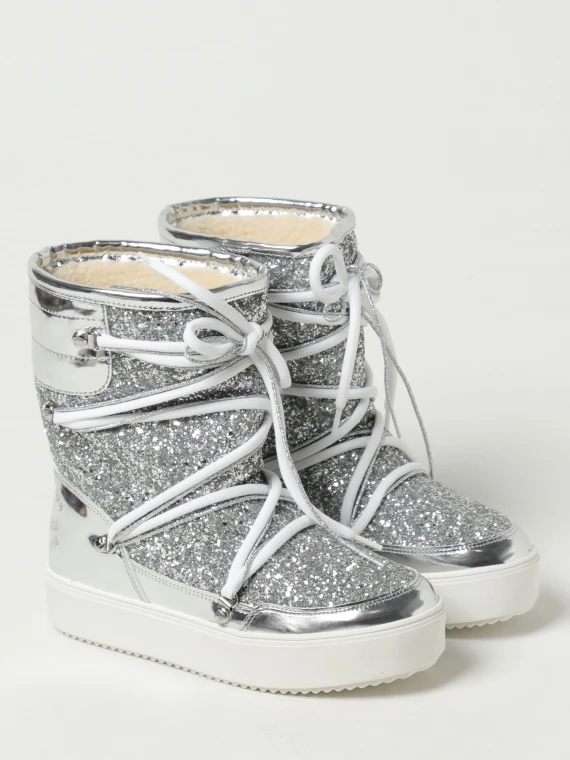 SNOW BOOT LOW GLITTER