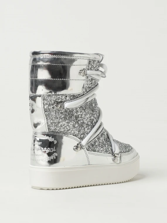 SNOW BOOT LOW GLITTER