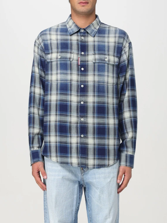D2 WASHED CHECK SHIRT