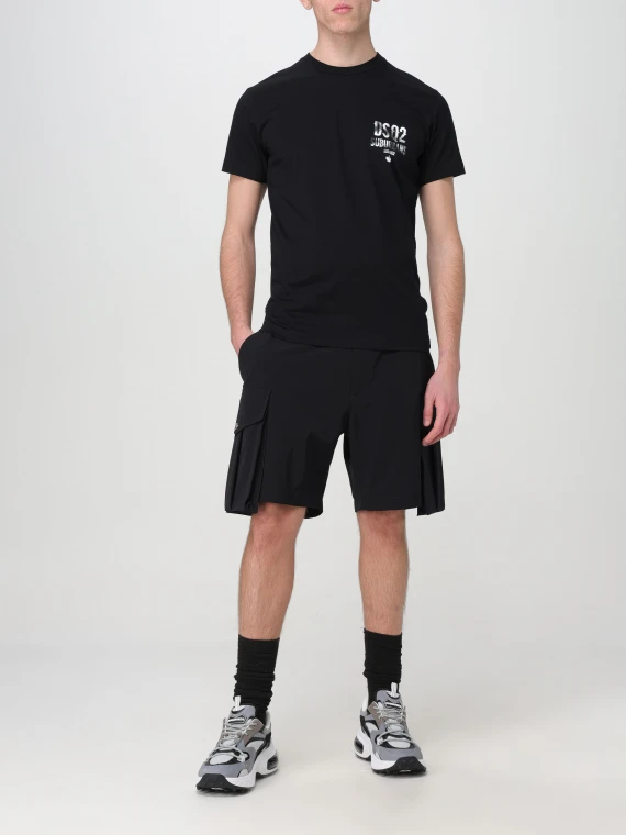 TECHNO NYLON CARGO SHORT