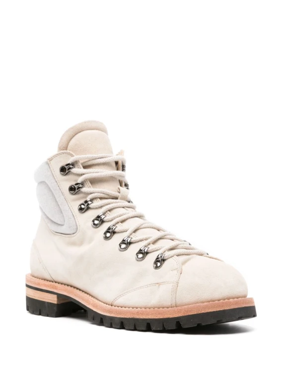 Stivaletti in pelle scamosciata