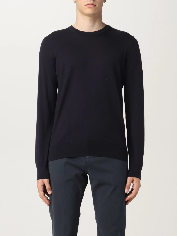 CASHSETA LIGHT CREW NECK IN NAVY BLU