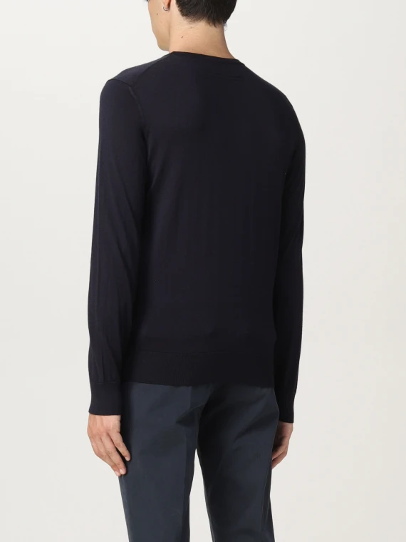 CASHSETA LIGHT CREW NECK IN NAVY BLU