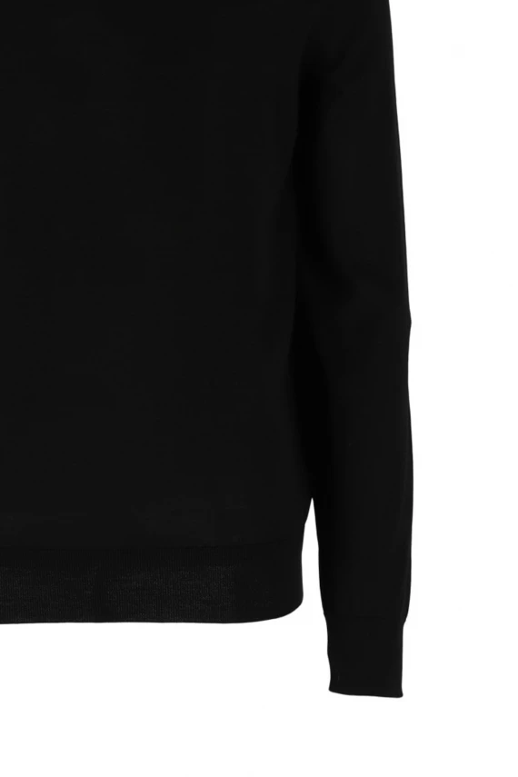 CASHSETA LIGHT TURTLENECK IN BLACK