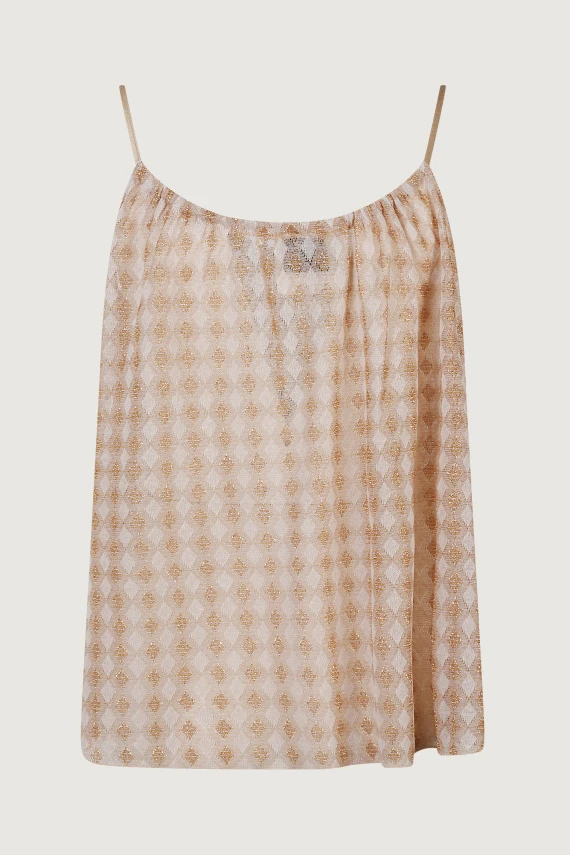 DIAMOND JERSEY TOP