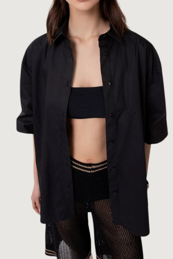 CAMICIA OVER IN COTONE