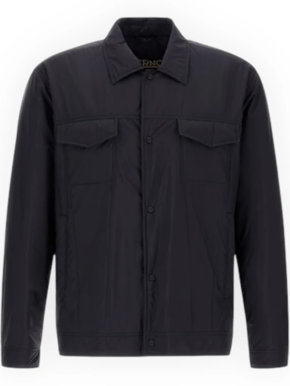 SHIRT JACKET ECOAGE LISCIO 