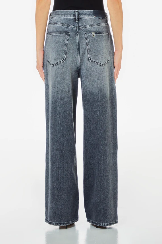 ECS PANT. BAGGY WIDE LEG REG.W. 