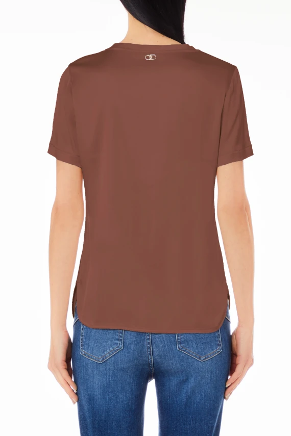 T- SHIRT VISCOSA STRETCH M/C