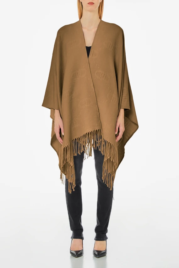 PONCHO EMBOSSED