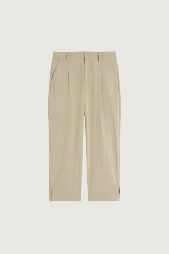 PLEATED CARGO PANTS