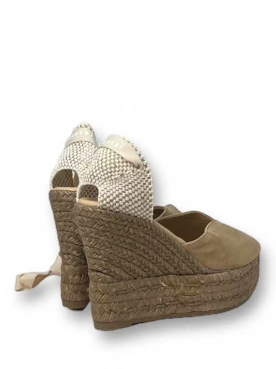 Espadrillas Hamptons con zeppa a forma di cuore 