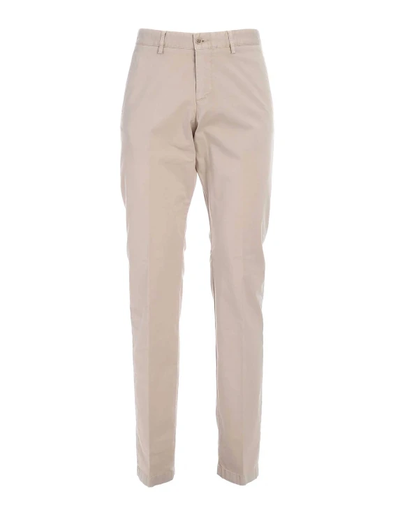STRETCH ORGANIC COTTON PANTALONI