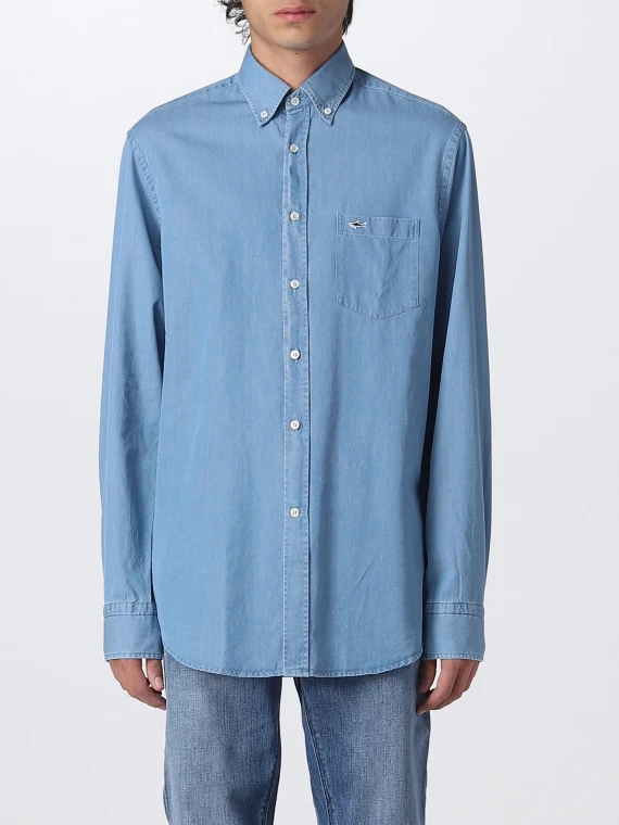 COTTON DENIM SHIRT