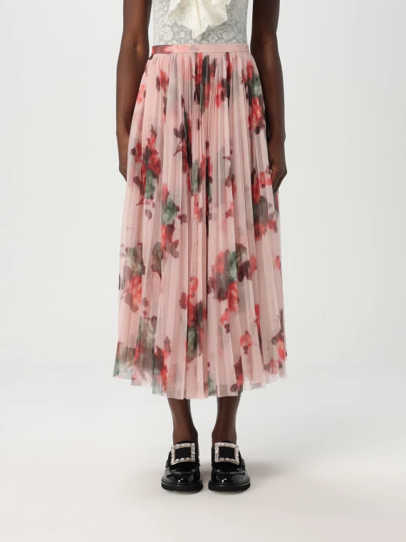 GONNA TULLE STAMPATO