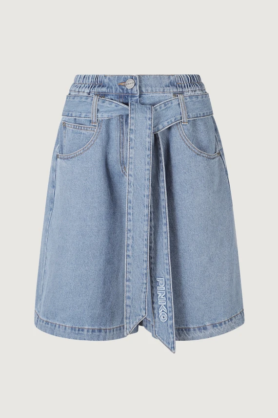 BALLO BERMUDA LIGHT BLUE DENIM