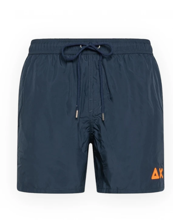 SWIM PANT WITH LOGO FLUO