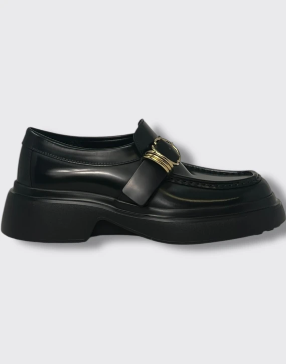 GOMMA 74L MOCASSINO FIBBIA ANELLI