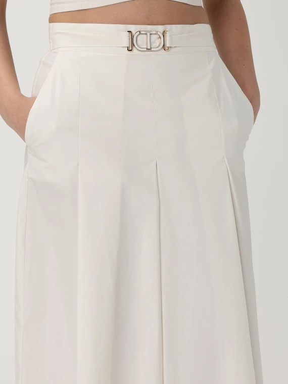 GONNA/PANTALONE CON PIEGHE